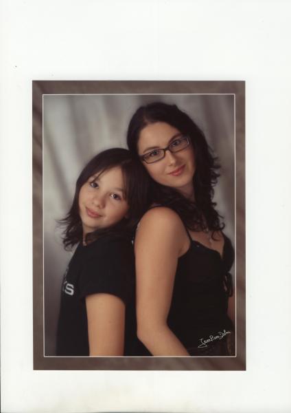me voici avec ma soeur